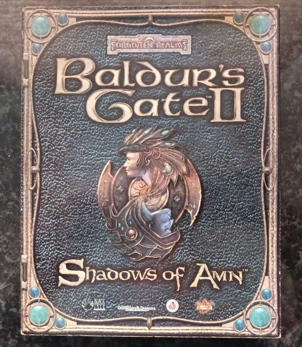 Baldurs Gate II Shadows of Amn Big Box PC game