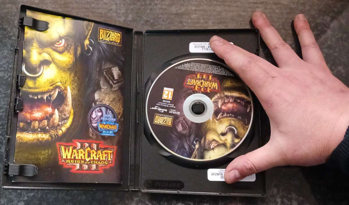 Warcraft III + Expansion Set PC DVD