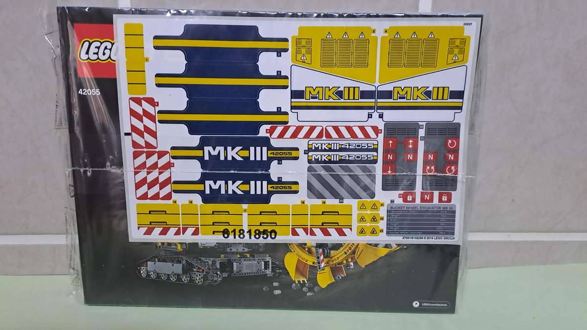 LEGO Technic - 42055 Bucket Wheel Excavator - Brand New - Parts Sealed