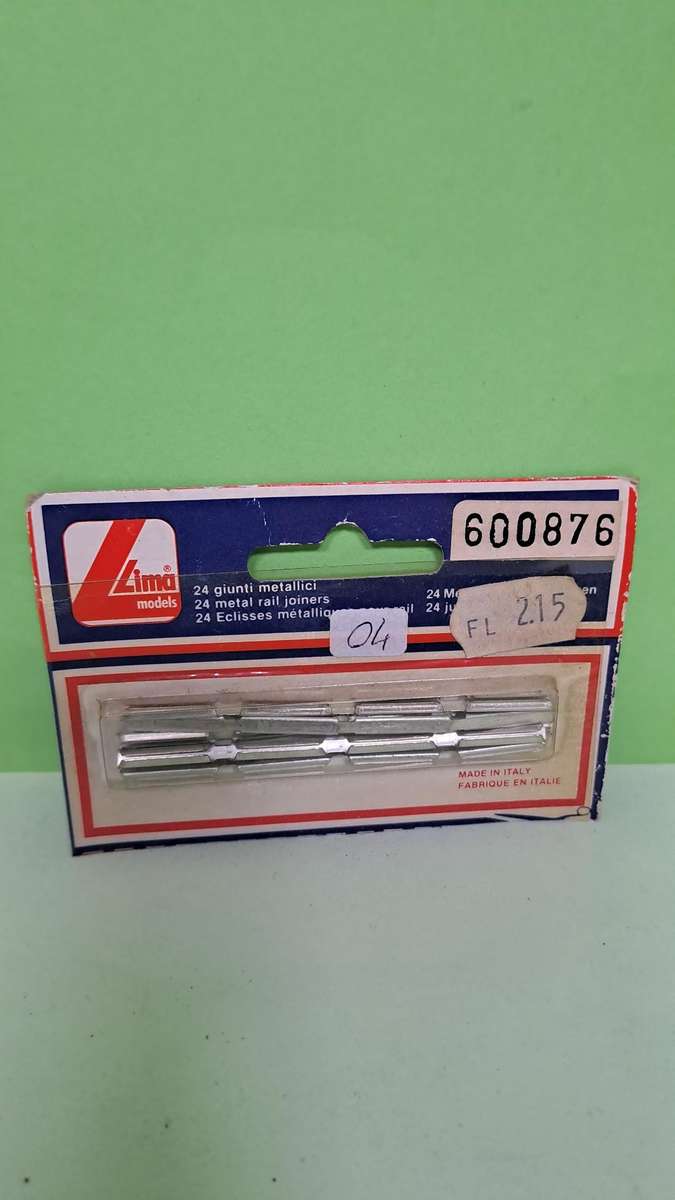Lima 600876 Metal Rail Joiners Silver
