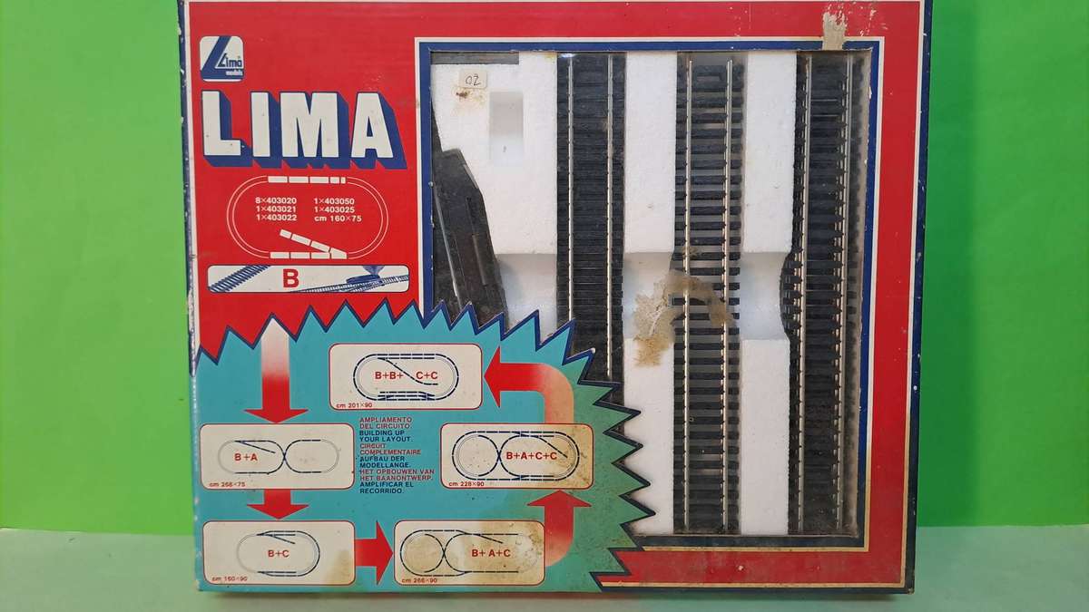 LIMA Track Set B BOXED (NEW condition)