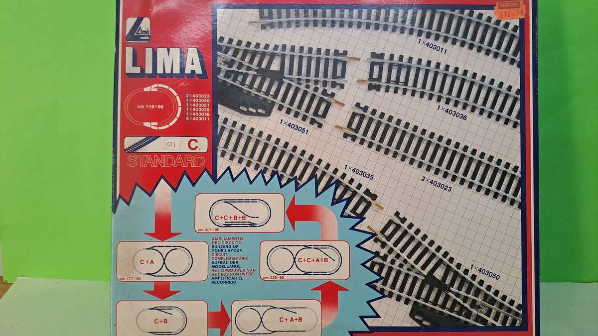LIMA Track Set C BOXED (New Condition)