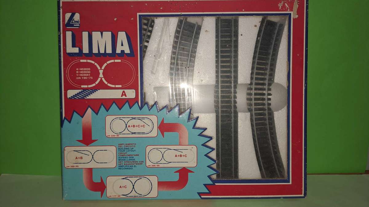 LIMA Track Set A BOXED (NEW condition)
