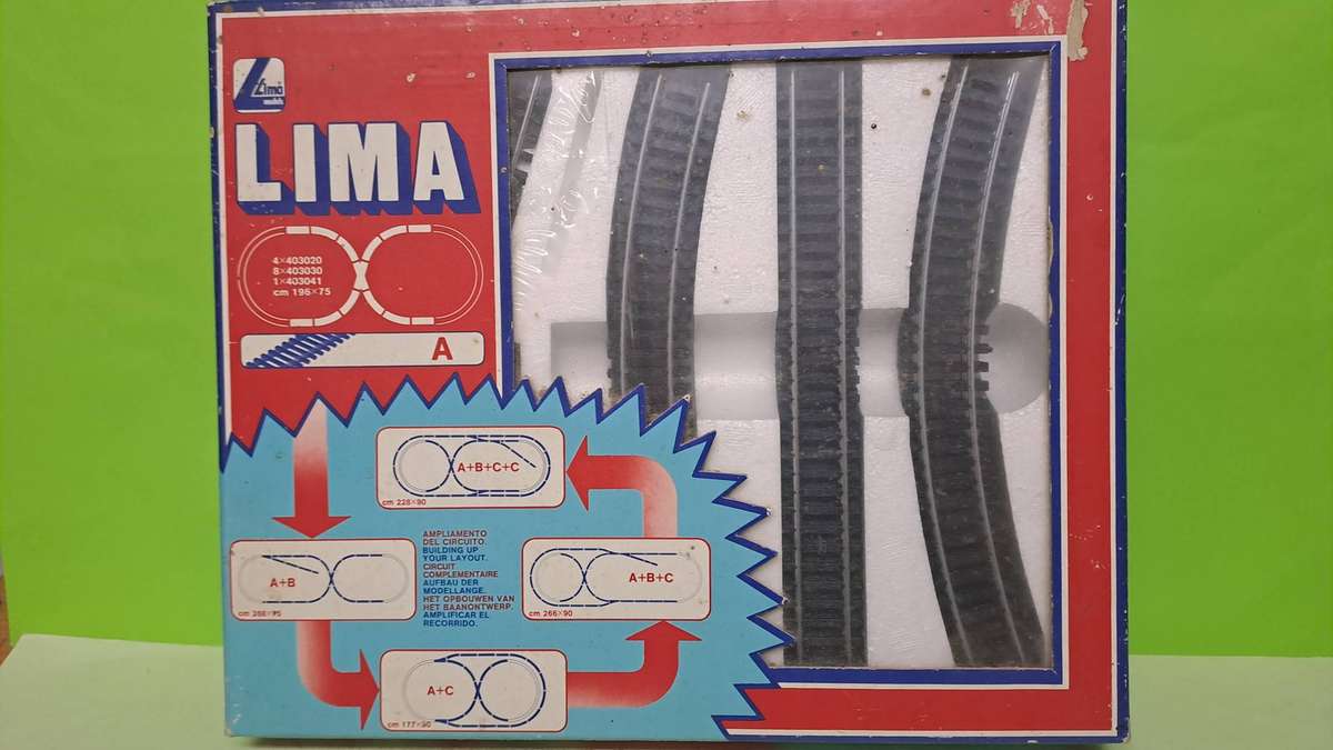 LIMA Track Set A BOXED (NEW condition)