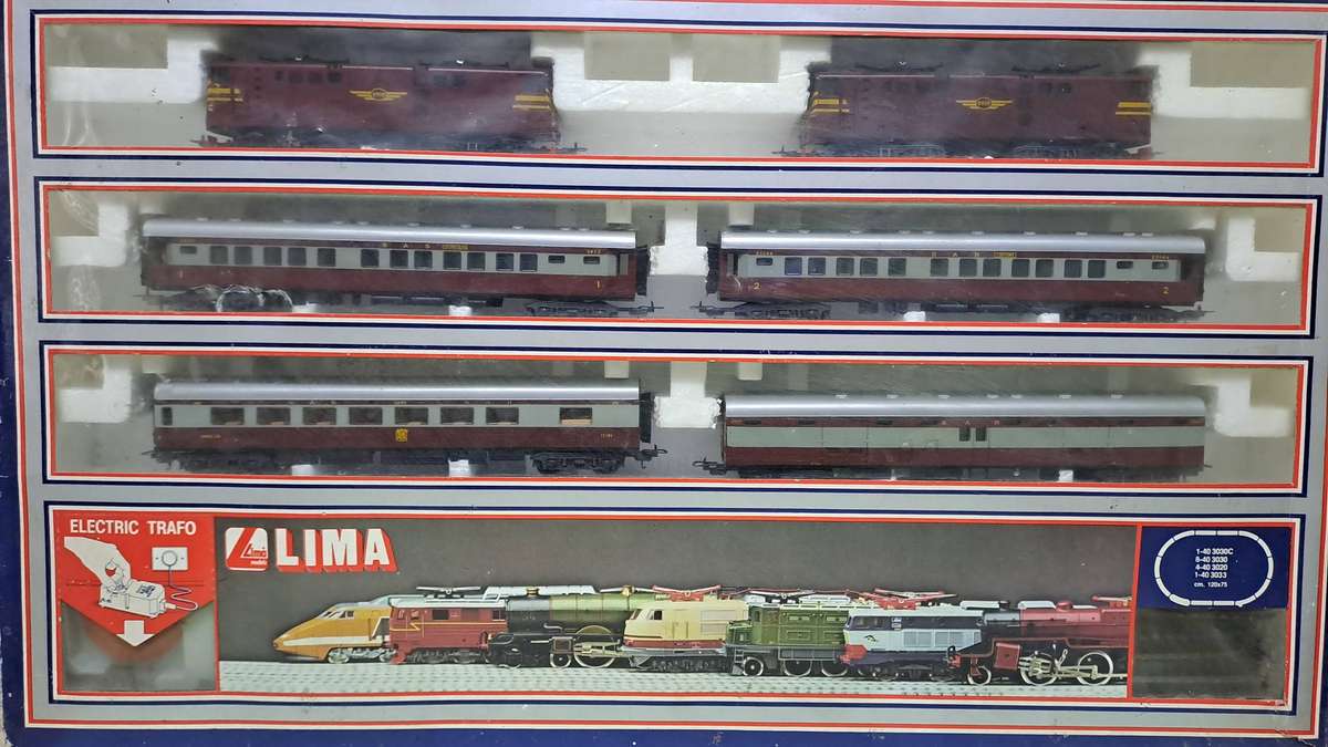 LIMA SAR Trans Karoo Train Set (Complete with Dummy Loco and 4 wagons) BOXED