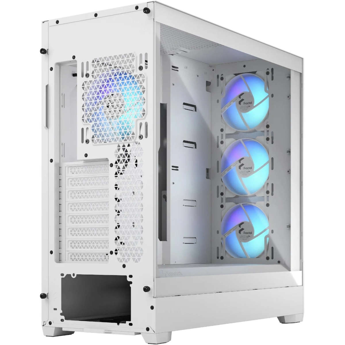 Fractal Design Pop XL Air RGB Tower Computer Case With 4x 120mm White RGB Fans
