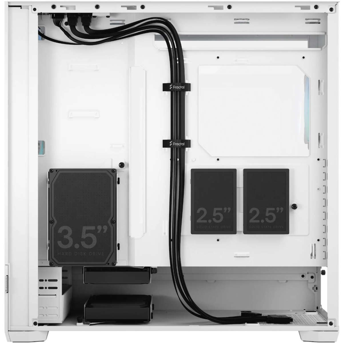 Fractal Design Pop XL Air RGB Tower Computer Case With 4x 120mm White RGB Fans