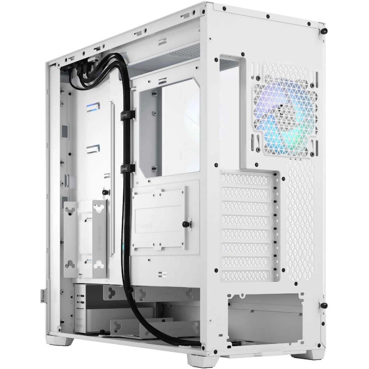 Fractal Design Pop XL Air RGB Tower Computer Case With 4x 120mm White RGB Fans