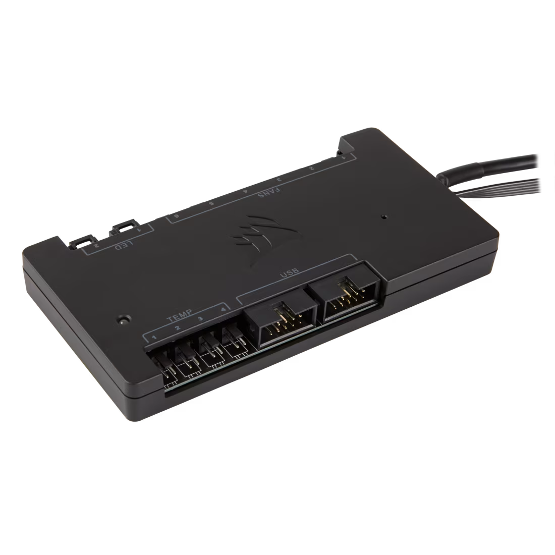 Corsair - iCUE QL120 RGB 120mm 6 Pack with Corsair Commander Pro