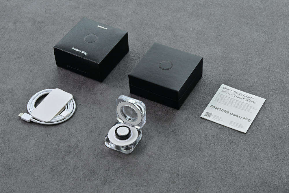 Samsung Galaxy Ring Titanium Silver Size 11