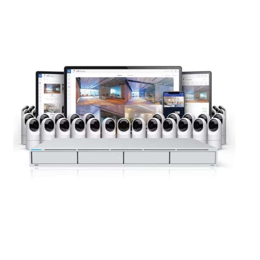Ubiquiti UniFi Protect 4 Bay 1SFP+ Gigabit Ethernet for up to 64 HD IP Cameras with Onvif Support
