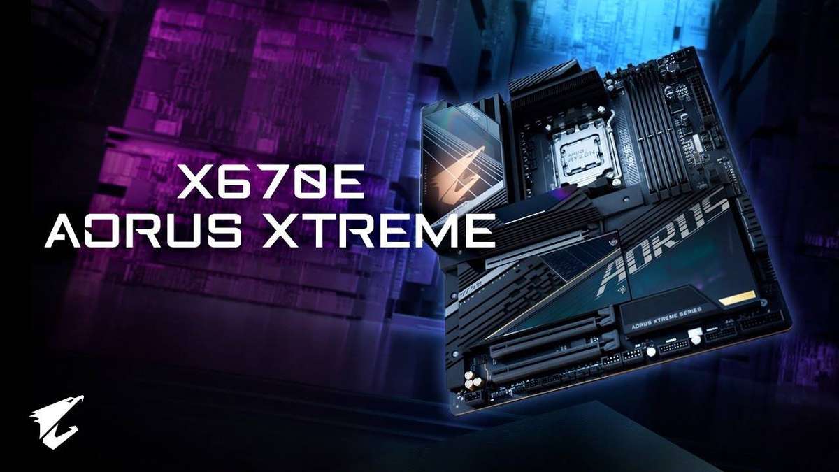 Gigabyte GA-X670E-AORUS-XTREME AMD X670E Aorus Xtreme AM5 E-ATX Desktop Motherboard @R1 NR