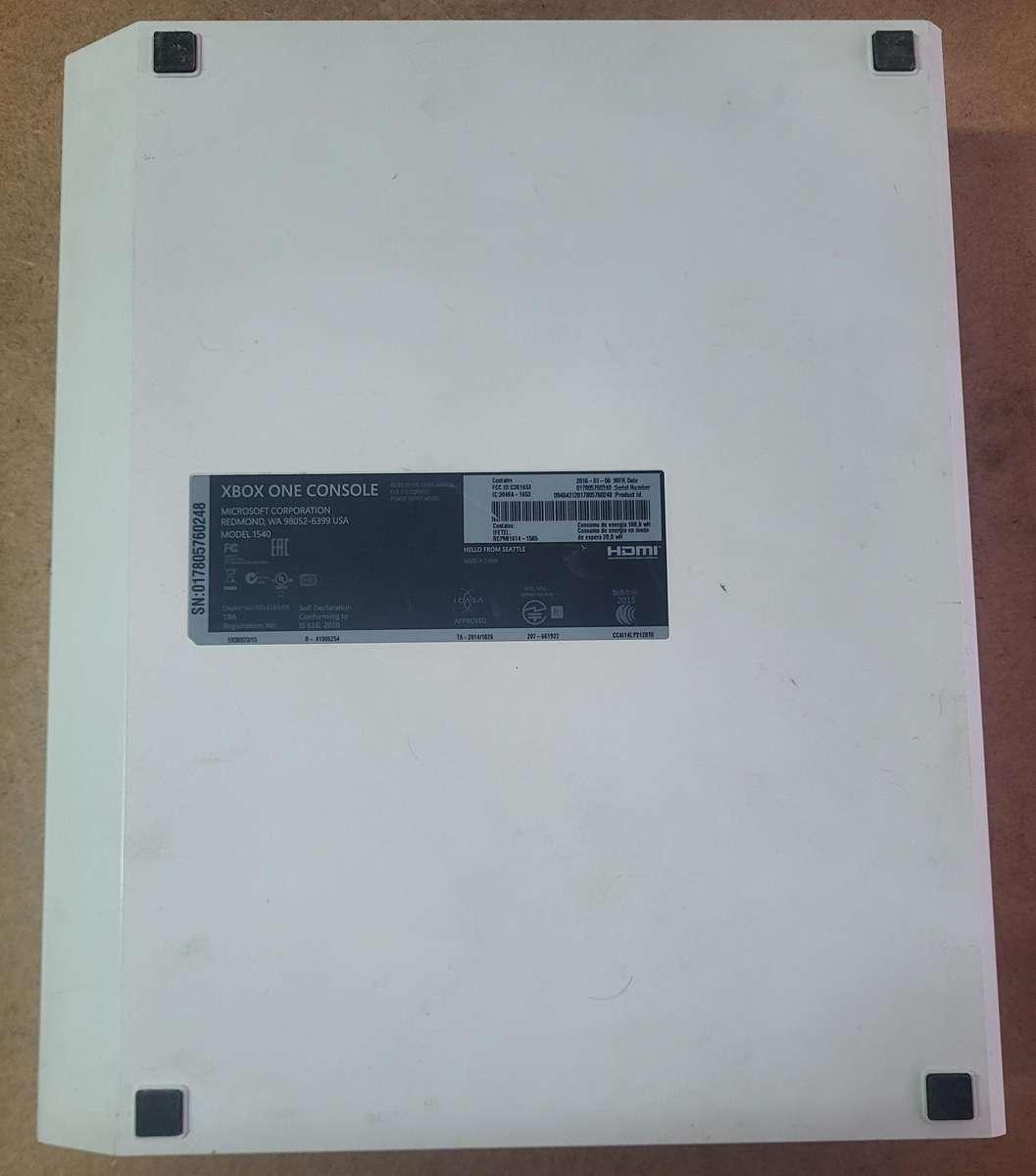 XBox One OG 500Gig - Console only