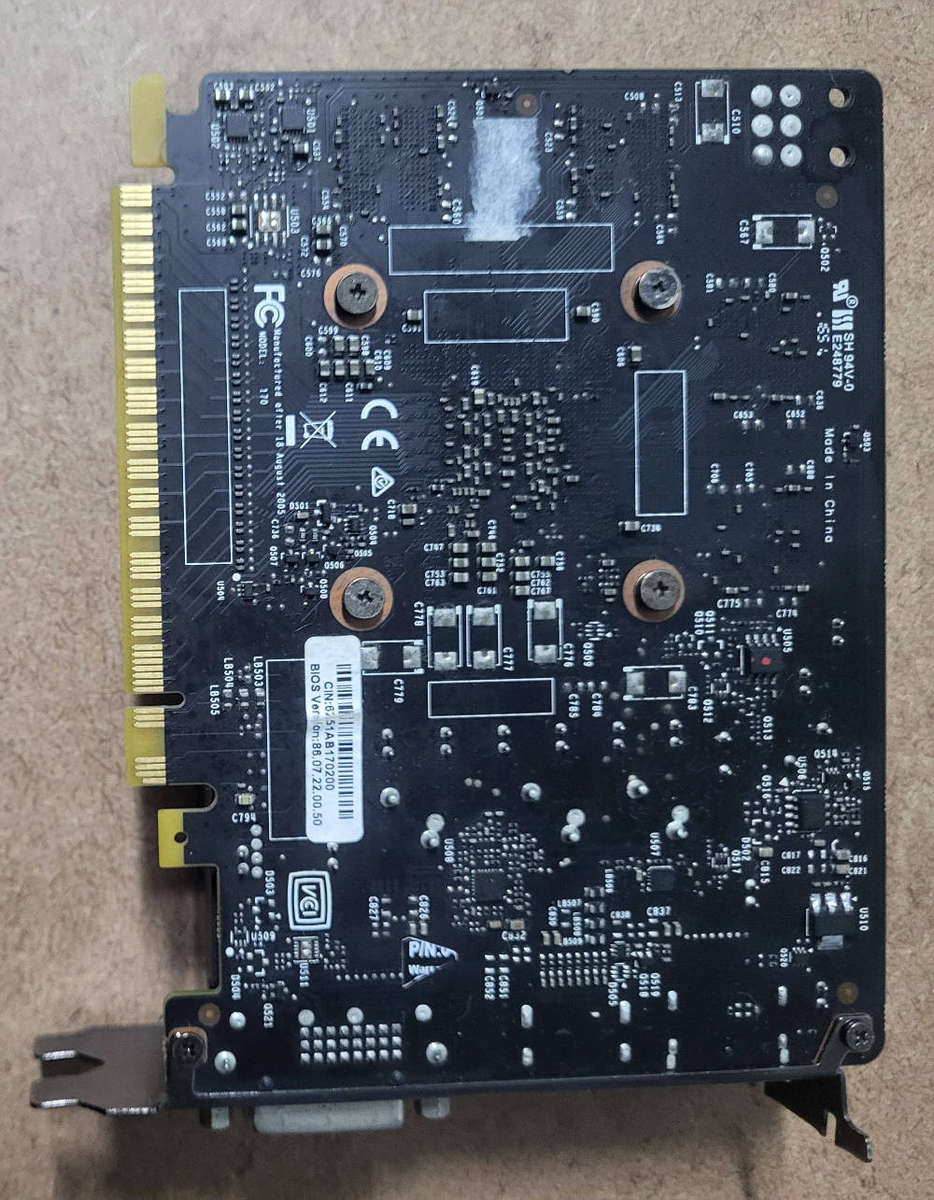 EVGA GeForce GTX1050Ti 4Gig