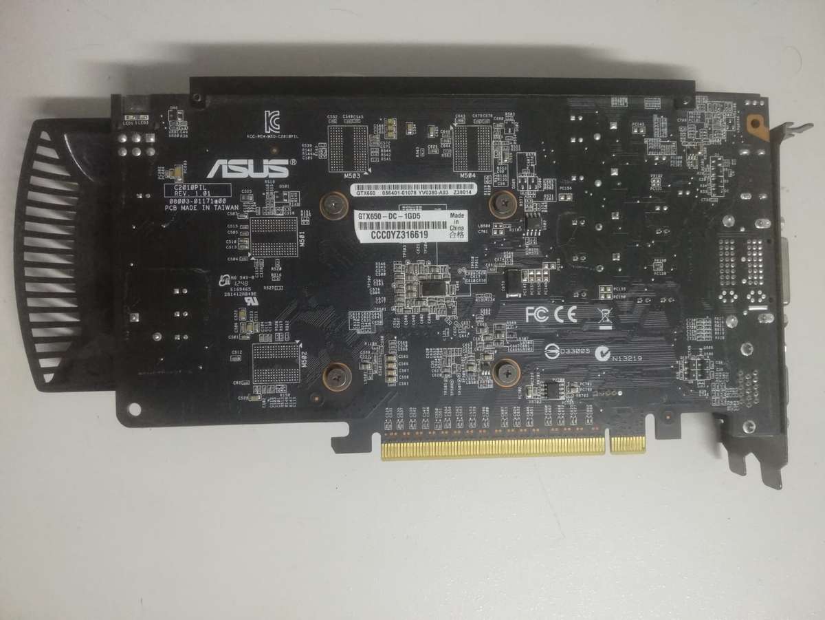 Asus GTX 650 1Gig GPU