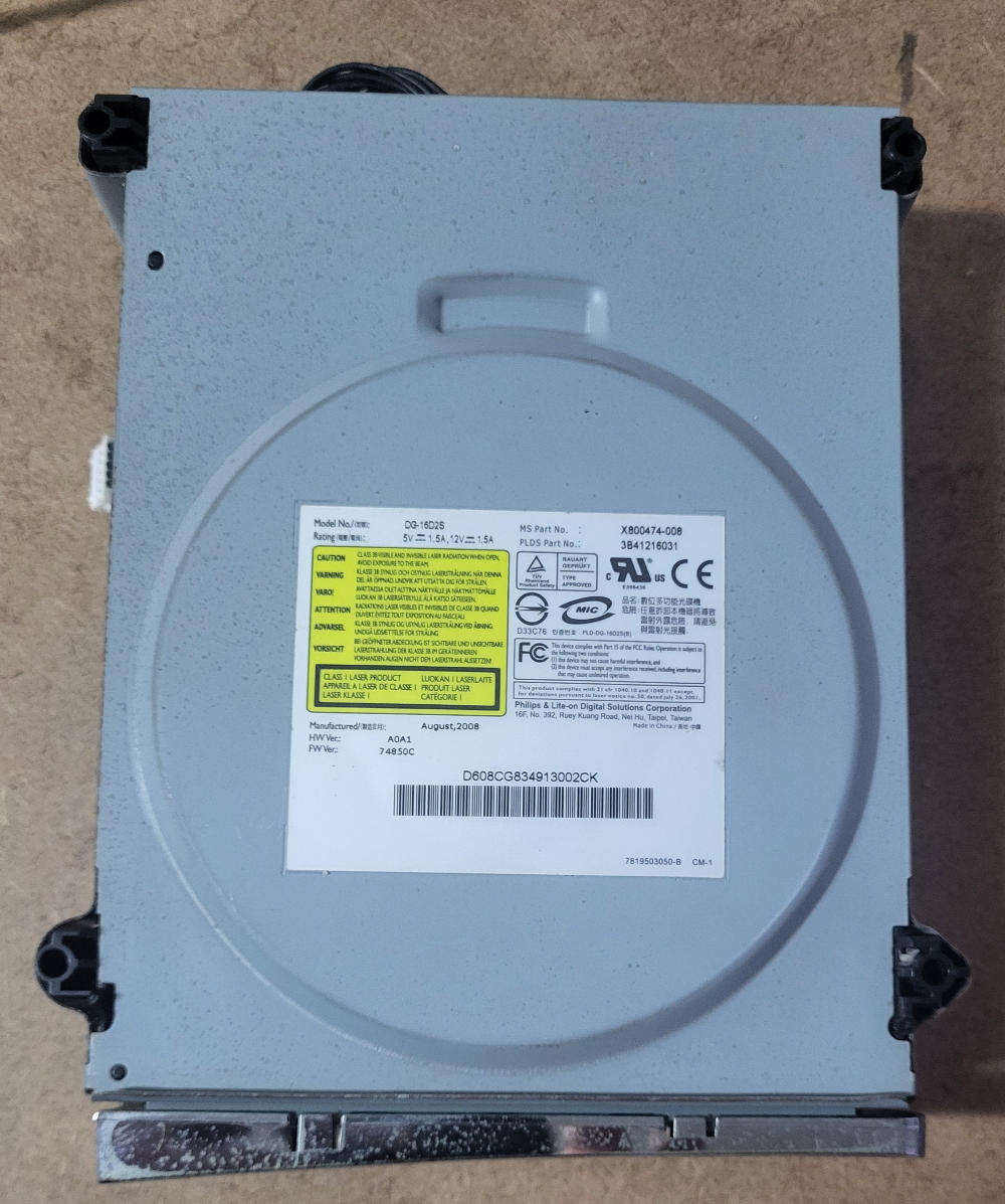 XBox 360 fat DVD Drive (DG-16D2S)