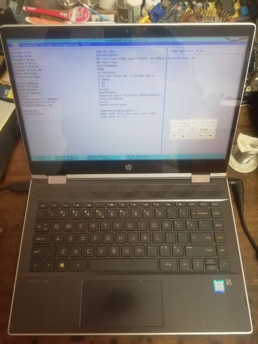 HP X360 14CD laptop (In rough shape)