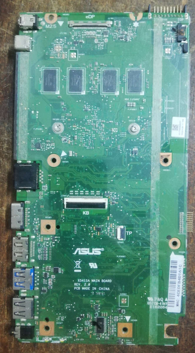 Asus X541SA Motherboard + daughterboard