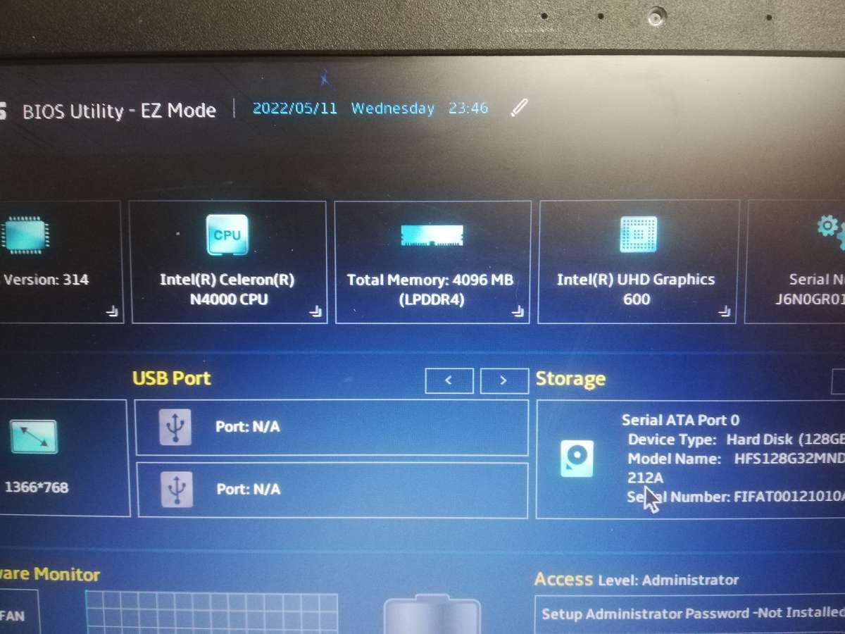 Asus X540MA Motherboard