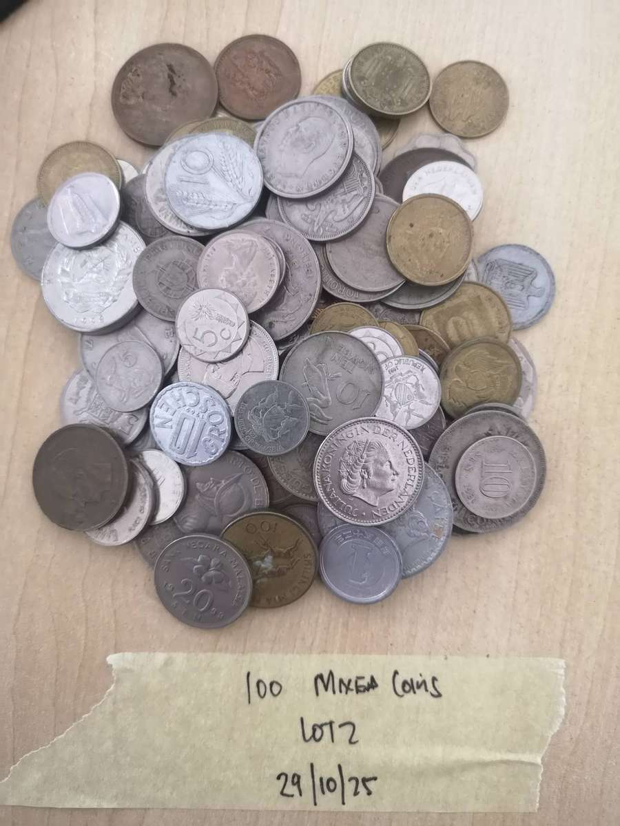 LAST LOT FOR THE MONTH - 100 Mixed Coins - Lot 2