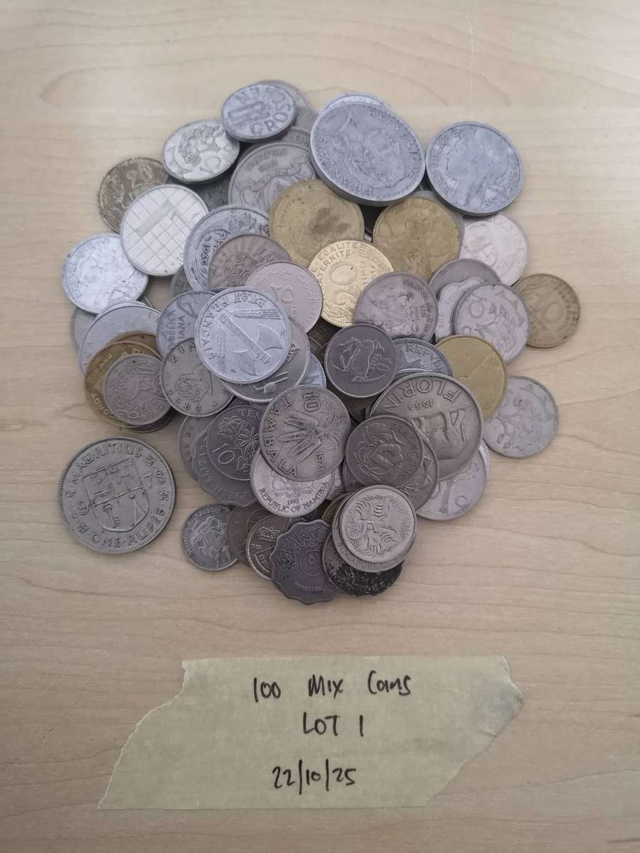 100 Mixed Coins - Lot 1