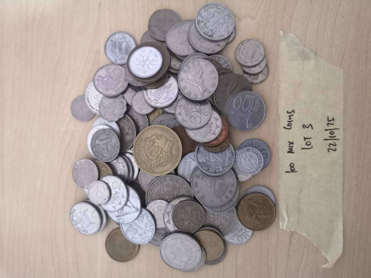 100 Mixed Coins - Lot 3