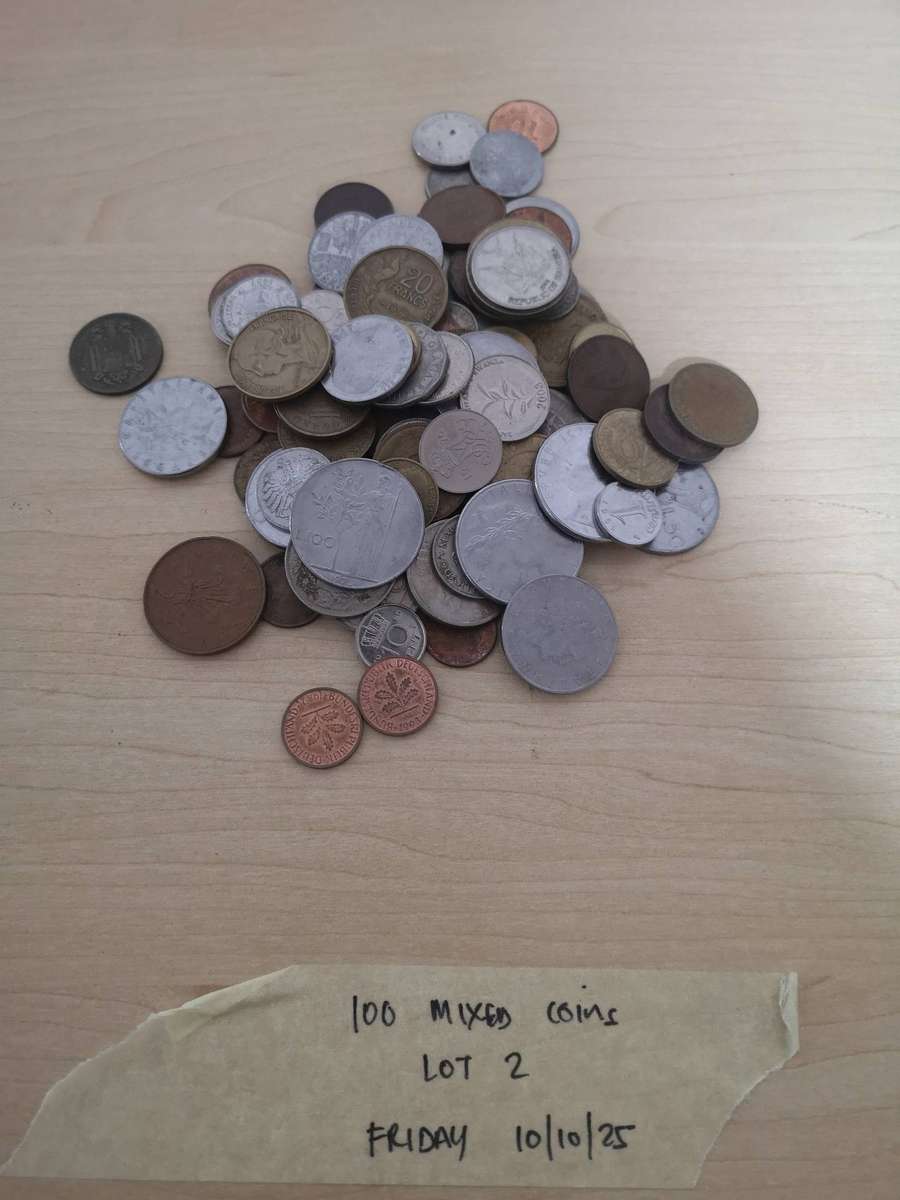 100 Mixed Coins - Lot 2