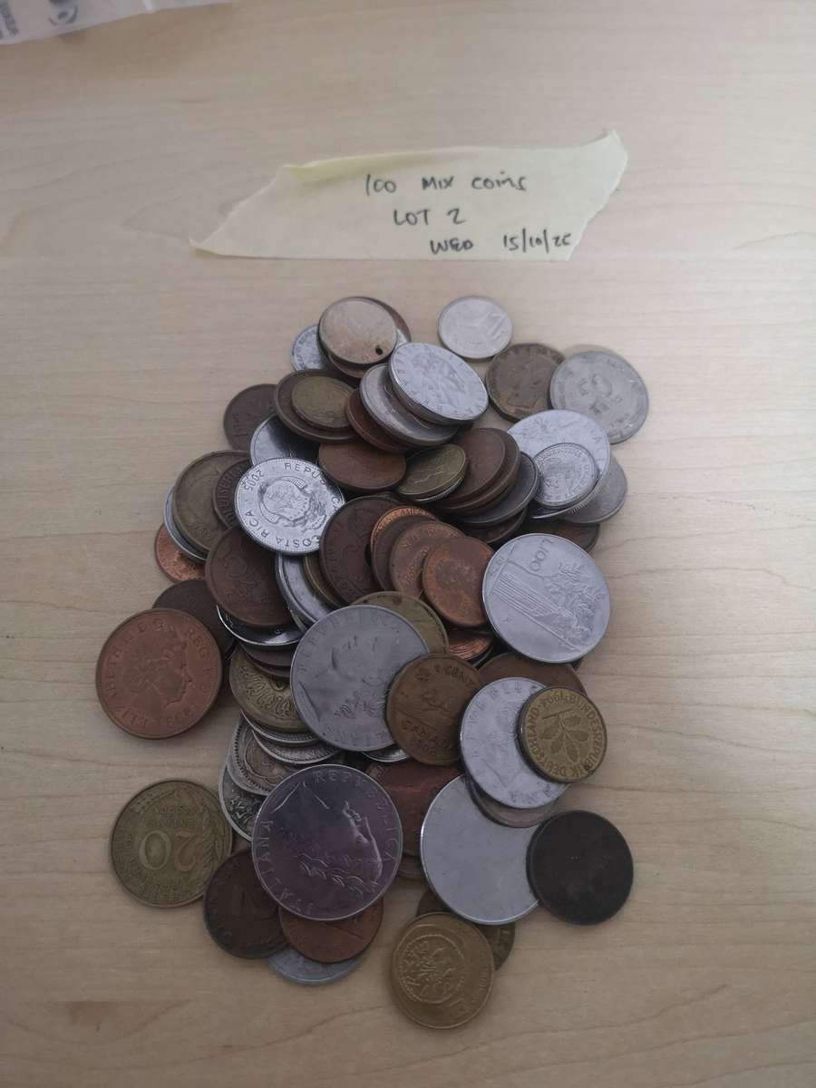 100 Mixed Coins - Lot 2