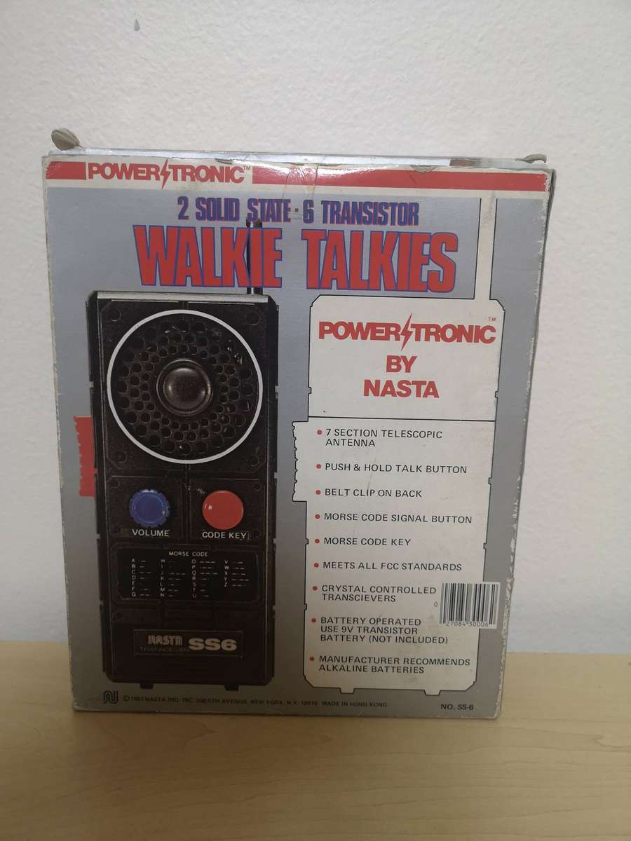 Old Walkie Talkie Toy set