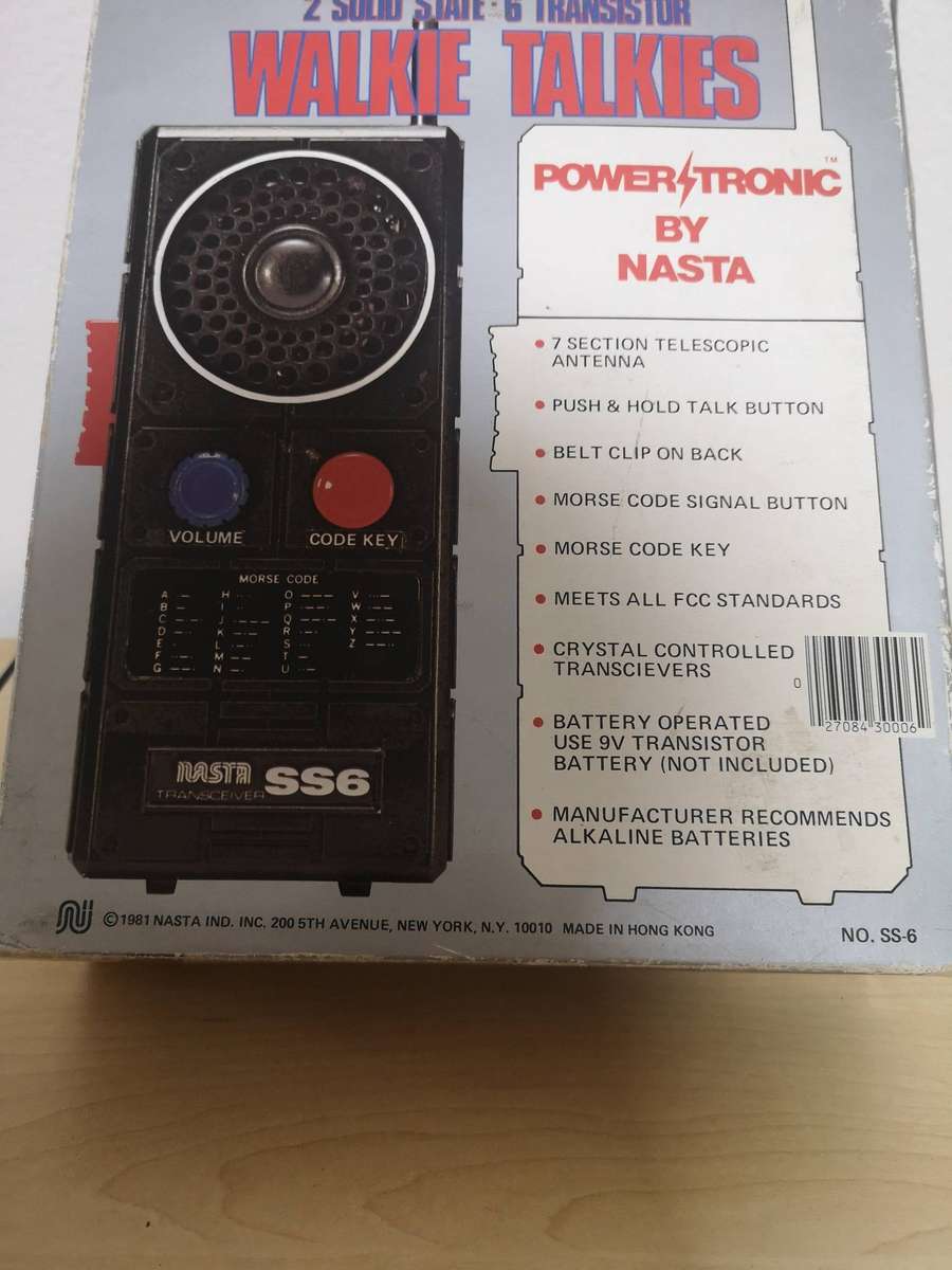 Old Walkie Talkie Toy set