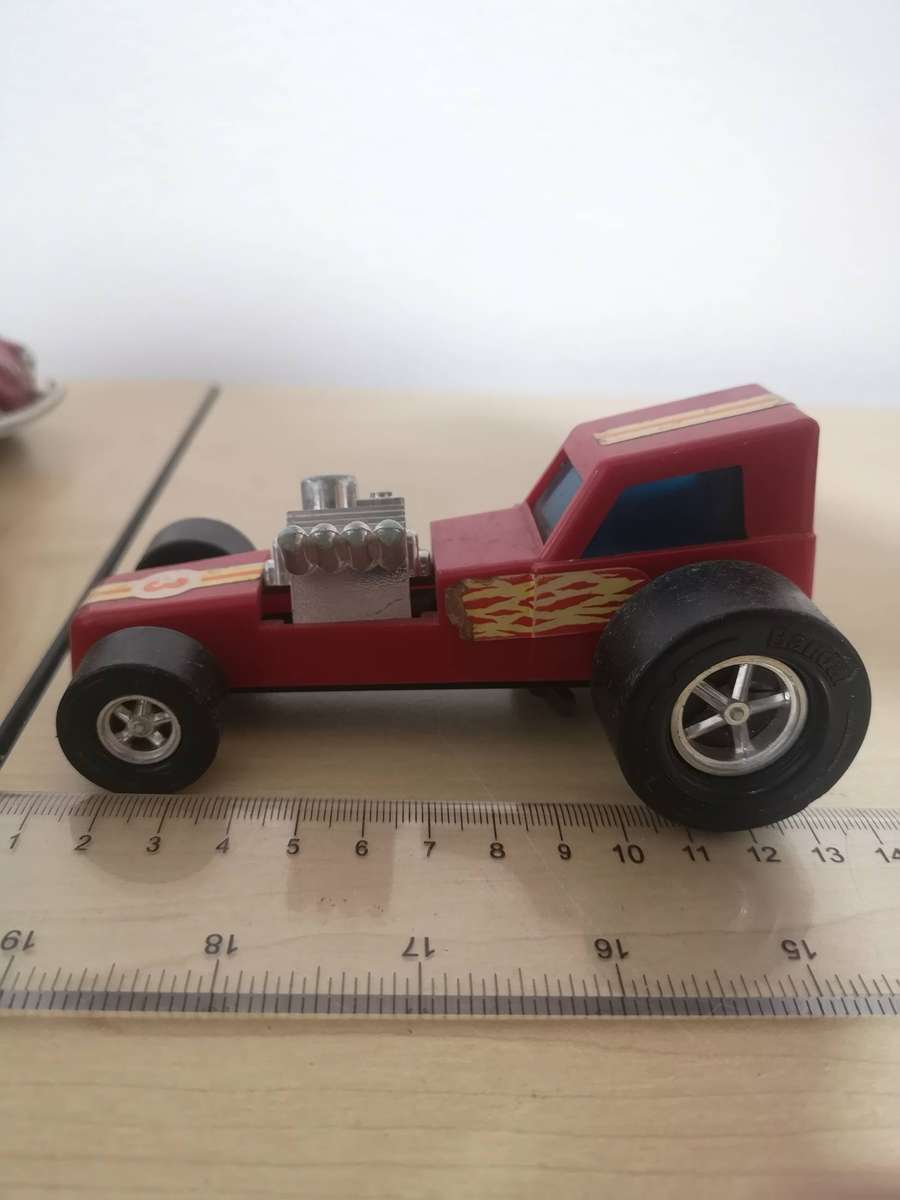 Japanese Tin Toys - Wind-up Dragster