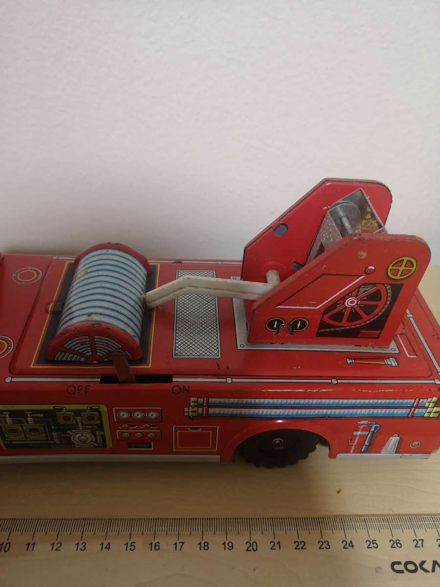 Japanese Tin Toys - Fire Engine