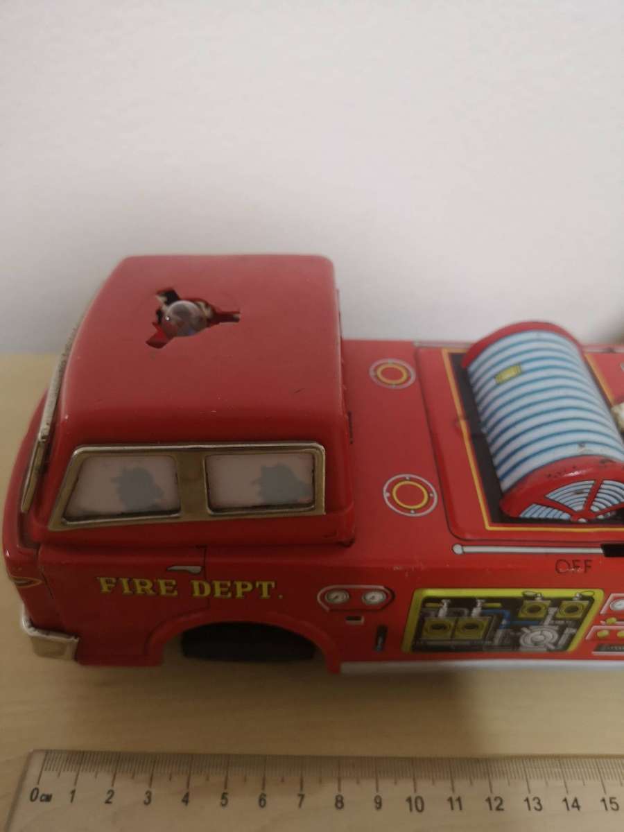 Japanese Tin Toys - Fire Engine