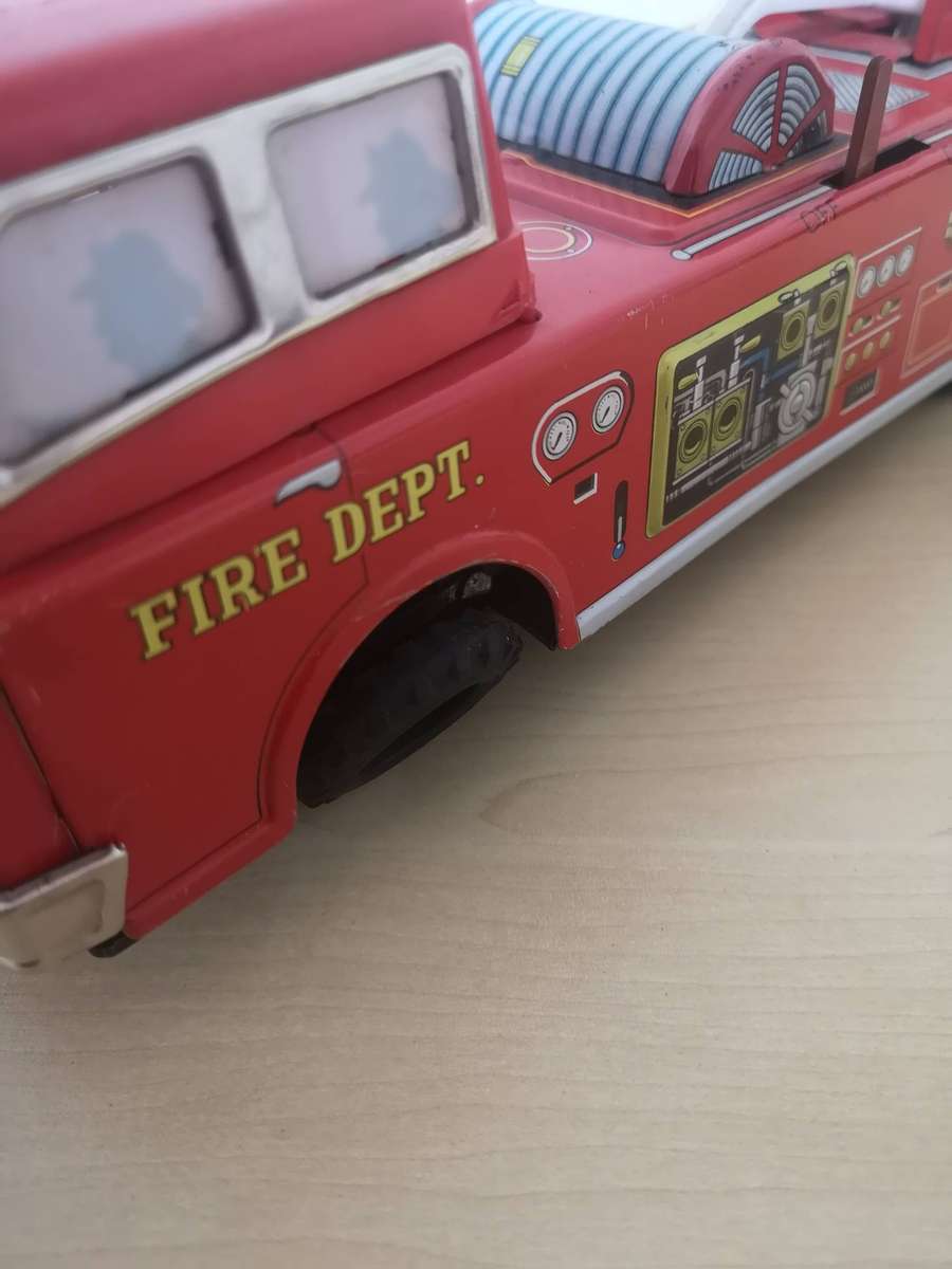 Japanese Tin Toys - Fire Engine