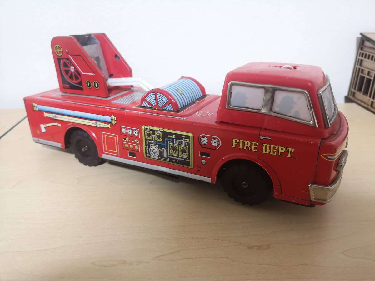 Japanese Tin Toys - Fire Engine