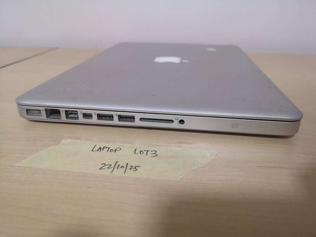 Insurance Claim - Laptop LOT 3 - MACBOOK