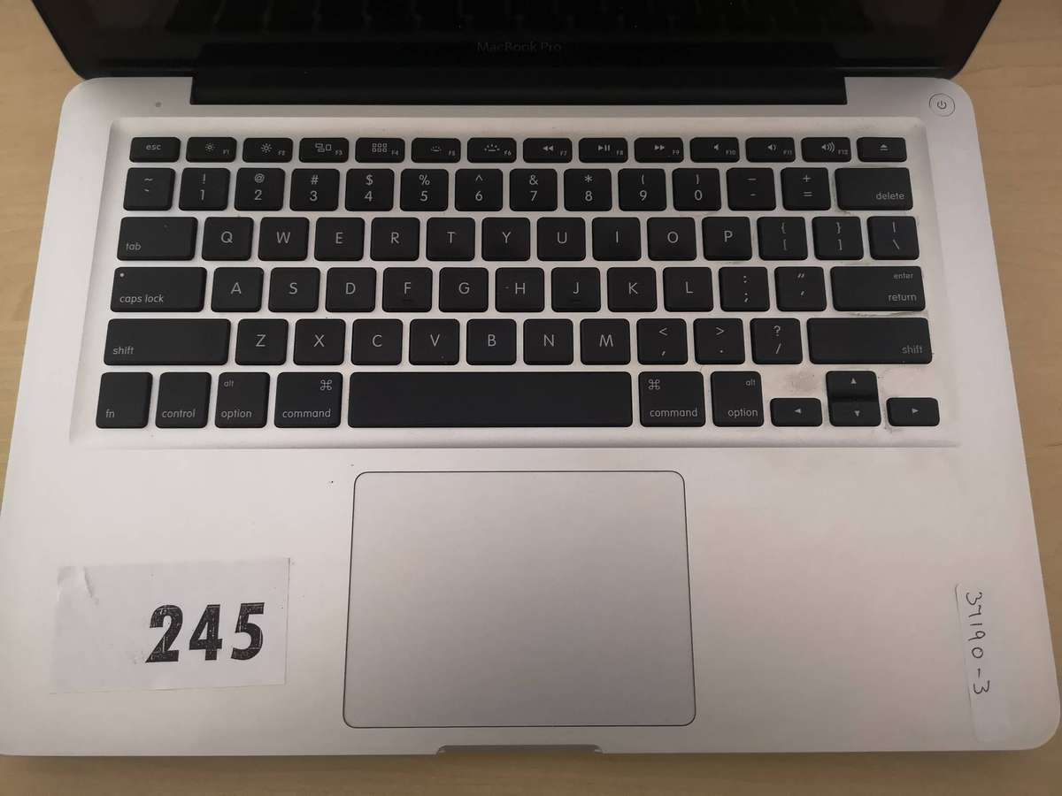 Insurance Claim - Laptop LOT 4 - MACBOOK