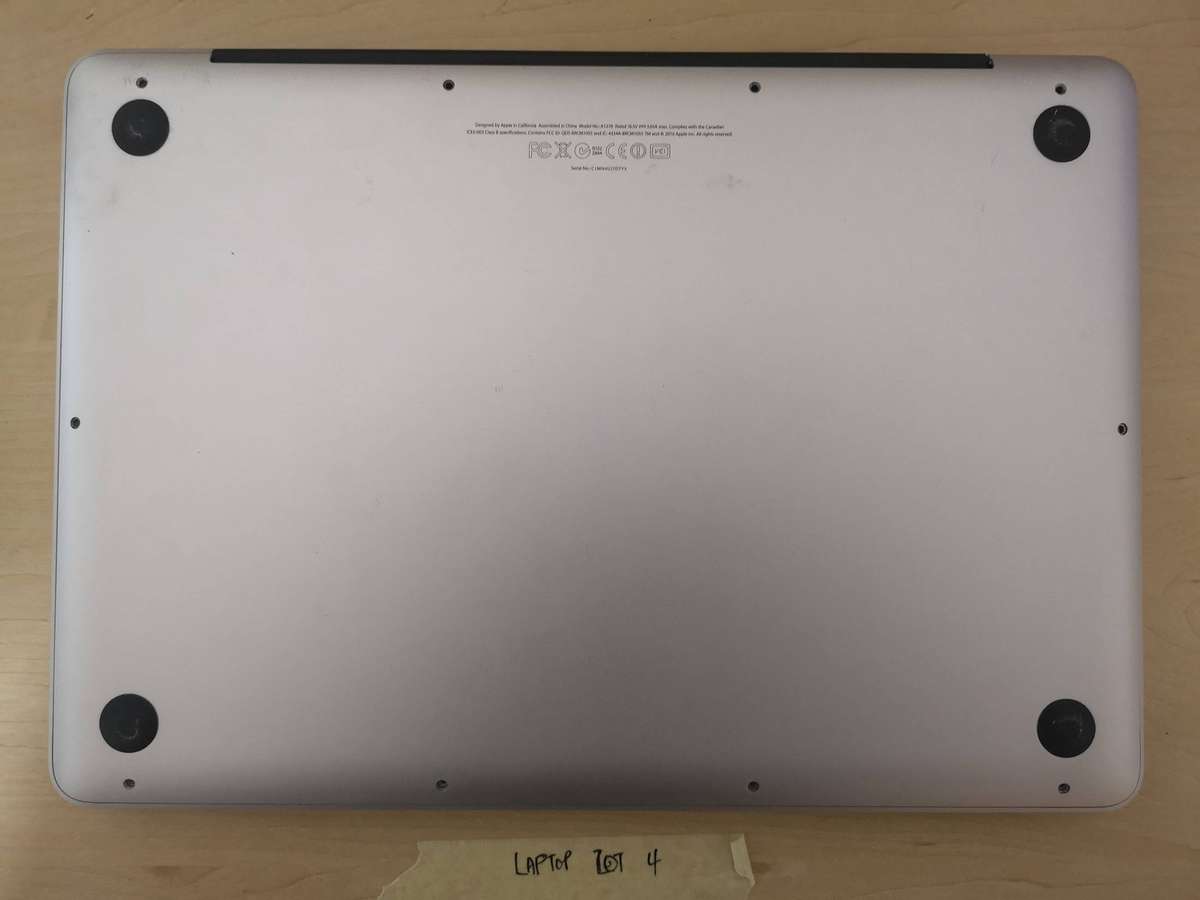 Insurance Claim - Laptop LOT 4 - MACBOOK