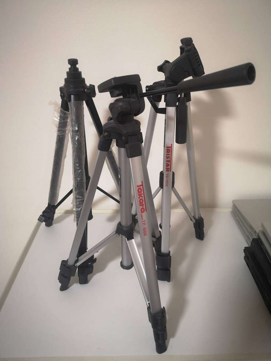 Camera Tripods x 3
