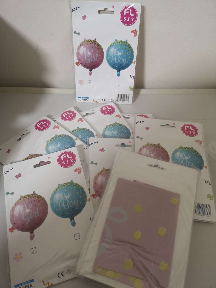 Lot of 100 Balloons - It's a Girl!!!