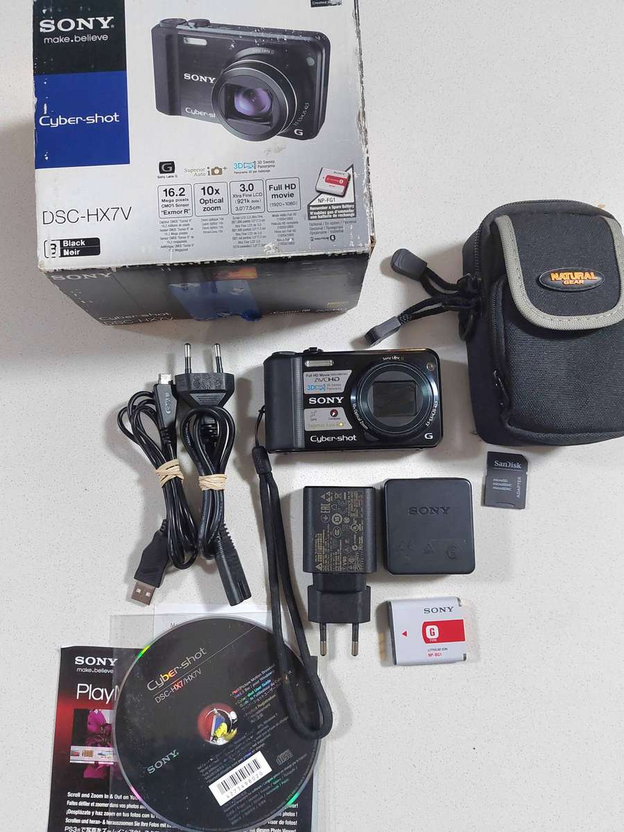 Sony Cybershot digital camera DSC-HX7V (16.2 m/pixel "Exmor R", 10 x optical zoom, Full HD video)