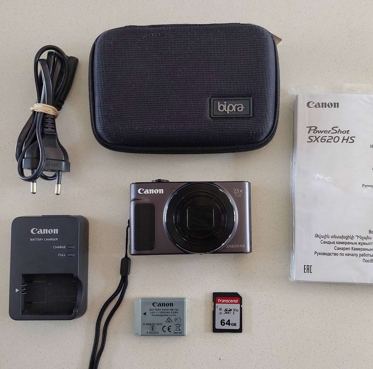 Canon PowerShot digital camera SX620 HS Wi-Fi (20.2 m/pixel, 25 x optical zoom, Full HD video)