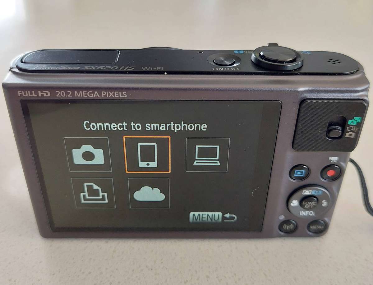 Canon PowerShot digital camera SX620 HS Wi-Fi (20.2 m/pixel, 25 x optical zoom, Full HD video)