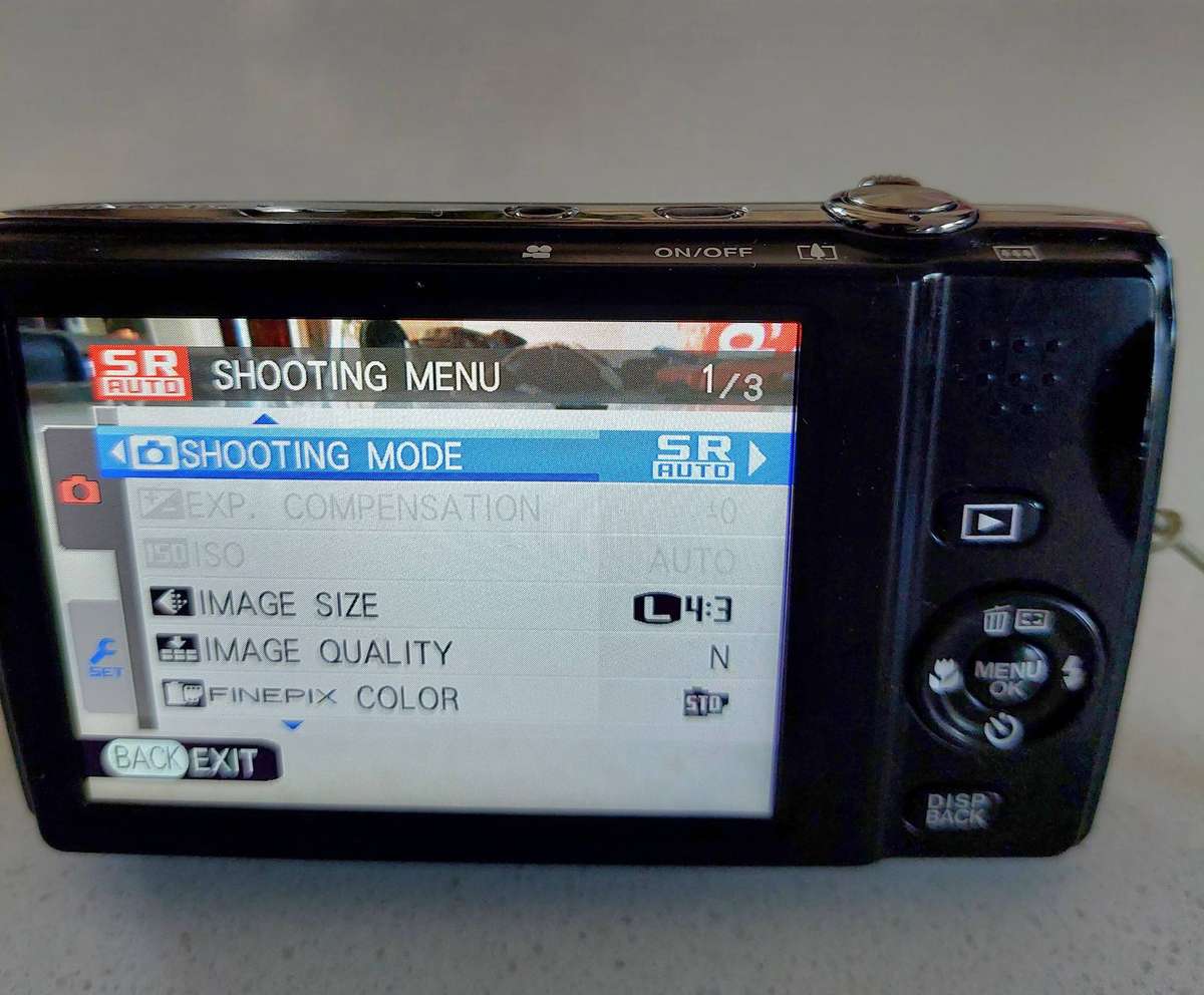 FujiFilm FinePix digital camera T550 (16 m/pixel, massive 12 x optical zoom, HD video recording)