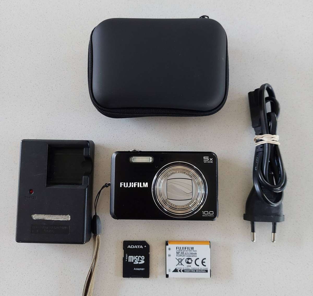 FujiFilm FinePix digital camera J110w (10 m/pixel, 5 x optical zoom, video recording)