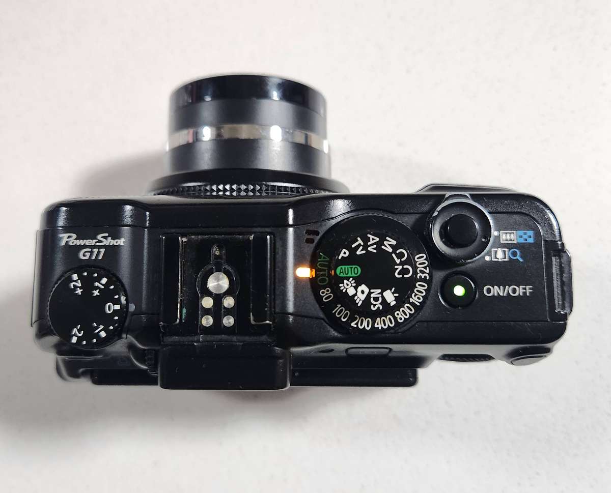 Canon G11 - Jpeg and RAW, 10 m/pixel, 5 x optical zoom, video recording