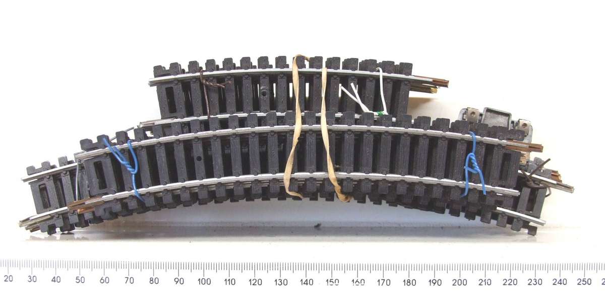 LIMA HO: 19x Mixed Steel Tracks in Good Used un-boxed condition.(Italy)