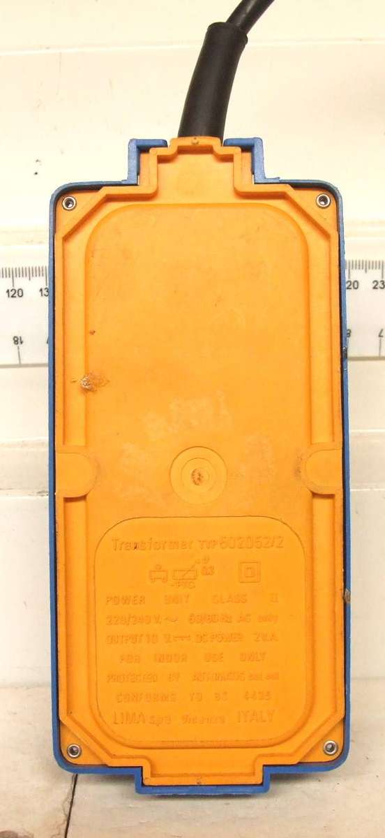 LIMA POWER SUPPLY:  European 220V/10.5V DC Power Supply/Controller in good un-boxed condition(Italy)
