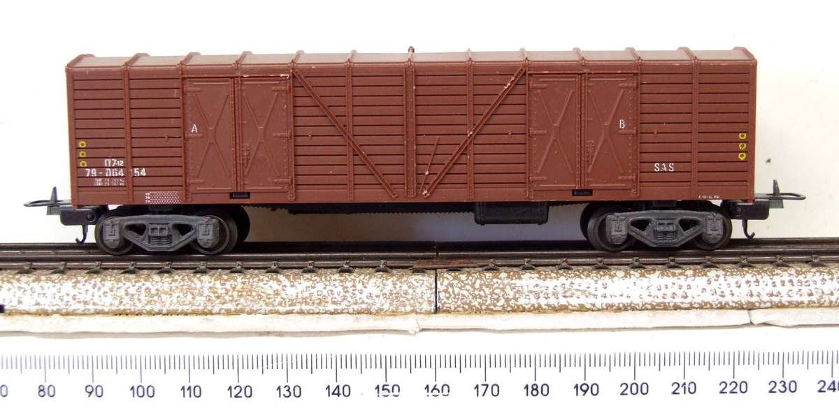 LIMA HO: SAR Brown OZ Wagon in Good Un-Boxed, Used Condition (Italy)