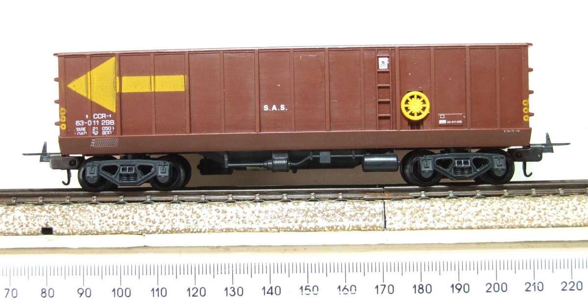 LIMA HO: SAR CCR Coal Hopper in Excellent Un-boxed, Used condition (Italy)